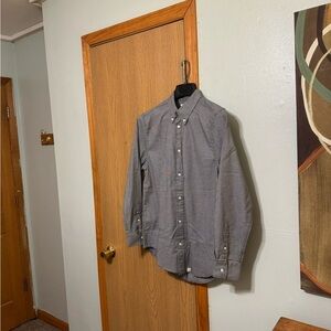 Five Four Nick Wooster NWT Medium w/Houndstooth Print Long Sleeve Casual Shirt